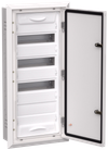 TITAN 5 Корпус металлический ЩРв-48 (1х48) 755х365х130мм IP31 белый (одна дверь) IEK0
