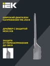 Светильник светодиодный консольный ДКУ 1012-30Ш 5000К IP65 серый IEK5