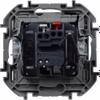 Inspiria switch Card 6a without delay in shutdown Carecated mount IEK Anthracite2
