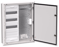 TITAN 5 Корпус комбинированный ЩРв-48 (2х48) 755х625х130мм IP30 белый IEK