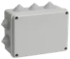 Коробка распаячная КМ41241 для открытой проводки 150х110х70мм IP44 10 гермовводов серая IEK0
