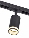LIGHTING Светильник 4116 декоративный трековый поворотный под лампу GU10 черный IEK3