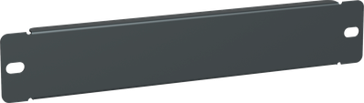 ITK Фальш-панель 1U для шкафа 10" серии LINEA WS черная