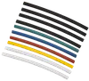 TTU set 4/2 (4x black, 2x white, red, blue, yellow, green) 10x10 cm/pack. IEK0