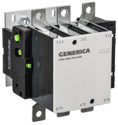 Контактор КТИе-5250 250А 230В/АС3 GENERICA