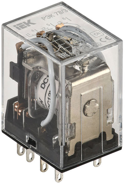 Реле РЭК78/3 5А 12В DC IEK