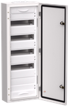 TITAN 5 Корпус металлический ЩРн-60 (1х60) 835х310х140мм IP54 белый (одна дверь) IEK0