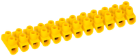 Зажим винтовой ЗВИ-3 н/г 1,0-2,5мм2 12пар желтые IEK