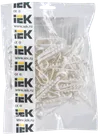 Dowel clamps UT 11-18mm nylon white (100pcs.) IEK1