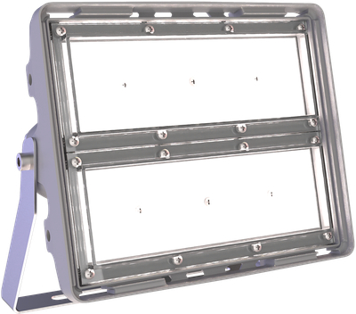 Светильник L-pixel 1/banner/50/Д/850/01/R5/I2-C1/MT-KM/220AC IP66 RAL7035 LEDEL