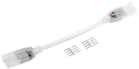 Connector 5pcs. RGB 14 mm (socket- 10cm - socket) IEK