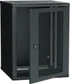 ITK Шкаф настенный LINEA W 18U 600х600мм дверь перфорированная RAL 90050