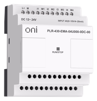PLC 430 I/O expansion module 4 UI (0-20 mA/0-10 V) 24 V DC ONI