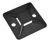 Self-Adhesive Nylon Pads 40x40 black under clamp(20pcs.) IEK0