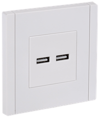 FORTE&PIANO Розетка USB A+A 3,1А FP249 белый IEK