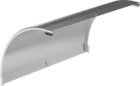 Крышка поворота плавного 90град вертикального внешнего (тип В20) ESCA 400мм IEK