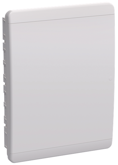 TEKFOR Корпус пластиковый ЩРВ-П-54 IP41 белая дверь IEK