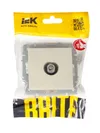 BRITE TV socket 2 way PTB10-0-BrKr beige IEK5