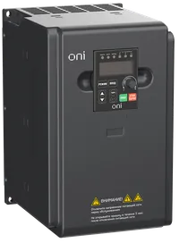Преобразователь частоты A150 380В 3Ф 5,5кВт 13А со встроенным тормозным модулем ONI