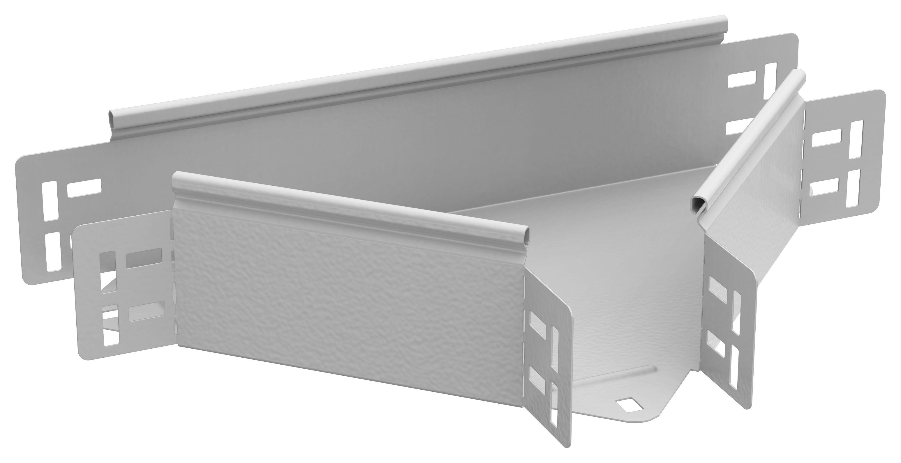 ESCA 5 Разветвитель Т-образный 80х80-0,8 RAL 9016 IEK (ES5-RT-080-080-08-RGA)