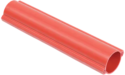 Collapsible pipe d=160mm (3m) red IEK