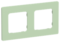 FLITE Рамка 2-местная РУ-2-К-ФлФ фисташковый IEK
