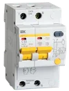 KARAT Дифференциальный автомат АД12 2P 63А 30мА тип AC IEK0