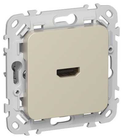 FLITE Розетка HDMI РШДМА-ФлШ шампань IEK