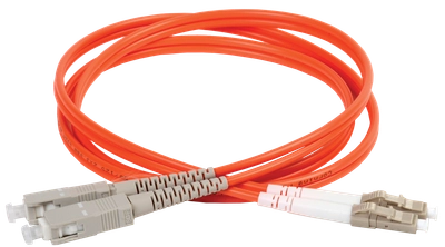 ITK Оптический коммутационный соединительный шнур (патч-корд), для многомодового кабеля (MM), 50/125 (OM2), SC/UPC-LC/UPC, двойного исполнения (Duplex), LSZH, 2м