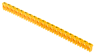Маркер открытого типа KE 1,5-2,5мм2 символ "X" (200шт/упак) IEK