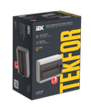 TEKFOR Корпус пластиковый КМПн-12 IP65 черная прозрачная дверь IEK1