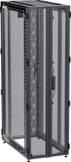 ITK by ZPAS Шкаф серверный 19" 45U 600х1200мм двухстворчатые перфорированные двери черный РФ0