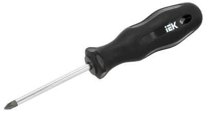 The Phillips screwdriver PZ1x75 type T1 of the ARMA2L 5 series is designed for tightening and unscrewing screws. A distinctive feature of the T1 type is the material of the handles - one-component: PP polypropylene.