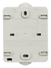 FORS Выключатель 1-клавишный проходной с индикацией для открытой установки 10А IP54 ВС20-1-1-ФСр серый IEK7