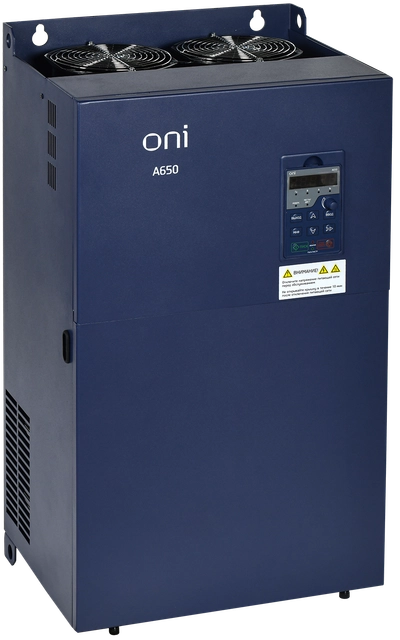 Преобразователь частоты A650 380В 3Ф 185кВт 350А M ONI (A650-33E185M ...