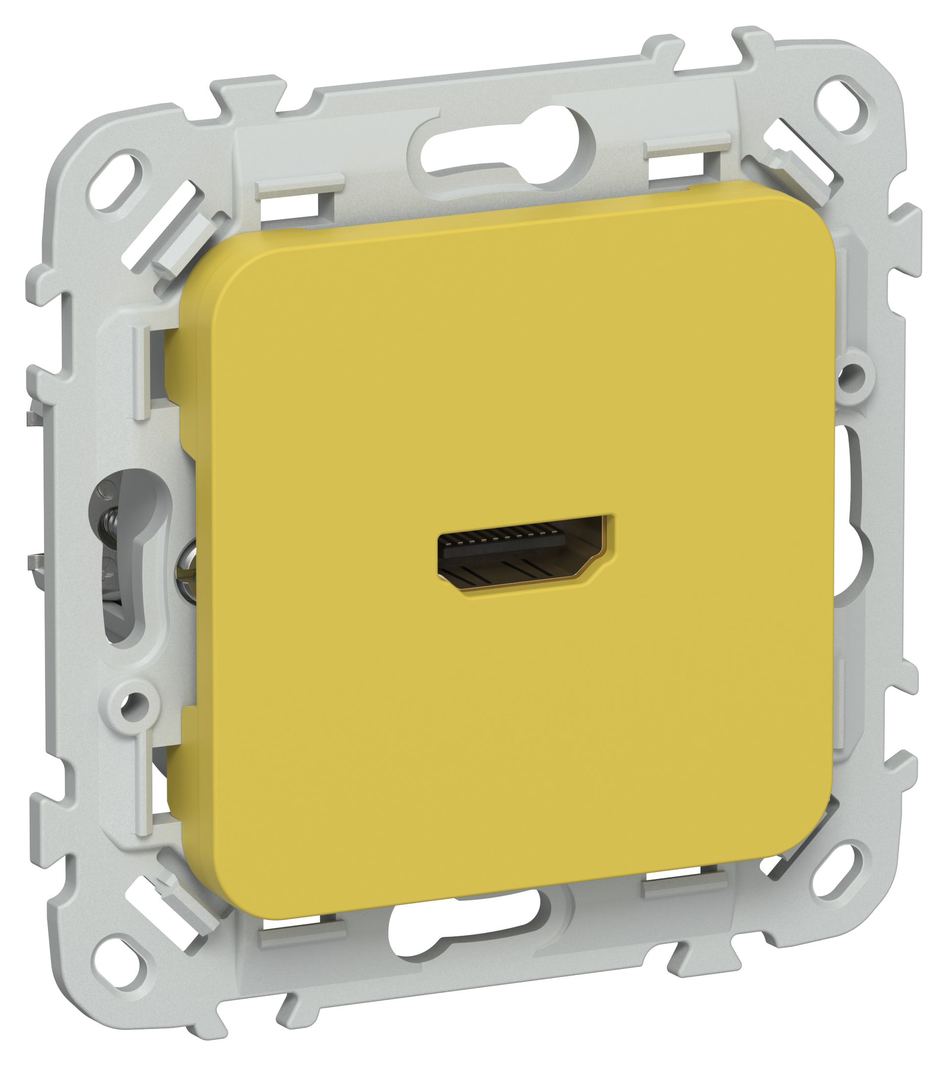 FLITE Розетка HDMI РШДМА-ФлЖК желтый карри IEK