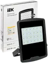 Прожектор светодиодный СДО 08-300 PRO 120град 5000К IP65 черный IEK2