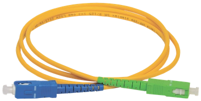 ITK Оптический коммутационный переходной шнур (патч-корд), для одномодового кабеля (SM), 9/125 (OS2), SC/UPC-SC/APC, одинарного исполнения (Simplex), LSZH, 100м