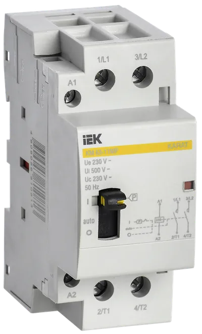 Modular contactor with manual operation KM63-11MR AC KARAT IEK