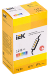 Контроллер без ПДУ К RGB 3 канала 12В 2А 72Вт IEK1