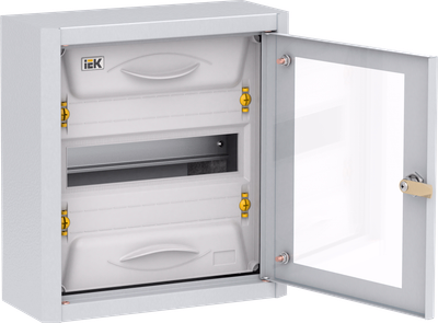 TITAN 5 Корпус металлический ЩРн-12 прозрачная дверь IP31 УХЛ3 IEK