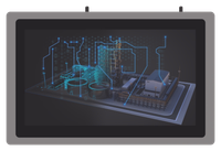 Компьютер панельный промышленный процессор Intel Core i7 16Гб RAM 500Гб ROM SSD экран 15,6"" ONI