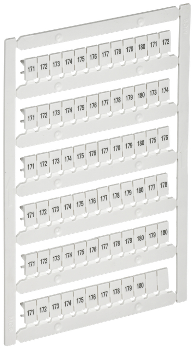 ARMAFIX Маркер для CTS/CP 4мм2 с символами "171-180" IEK