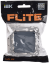 FLITE Grounded socket with protective shutters and cover screwless fastening 16A IP44 RSshkr11-1-44-FLM Marengo IEK1