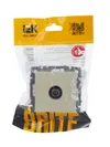 BRITE TV socket PTB11-0-BrKr beige IEK6