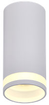 LIGHTING Светильник 4005 накладной потолочный под лампу GU10 белый IEK3