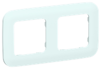 FLITE Рамка 2-местная РУ-2-А-ФлХЛ холодный лед IEK