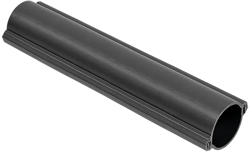 Collapsible pipe d=160mm (3m) black IEK