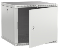 ITK LINEA W Шкаф настенный 9U 600х600мм дверь металл серый 2.0