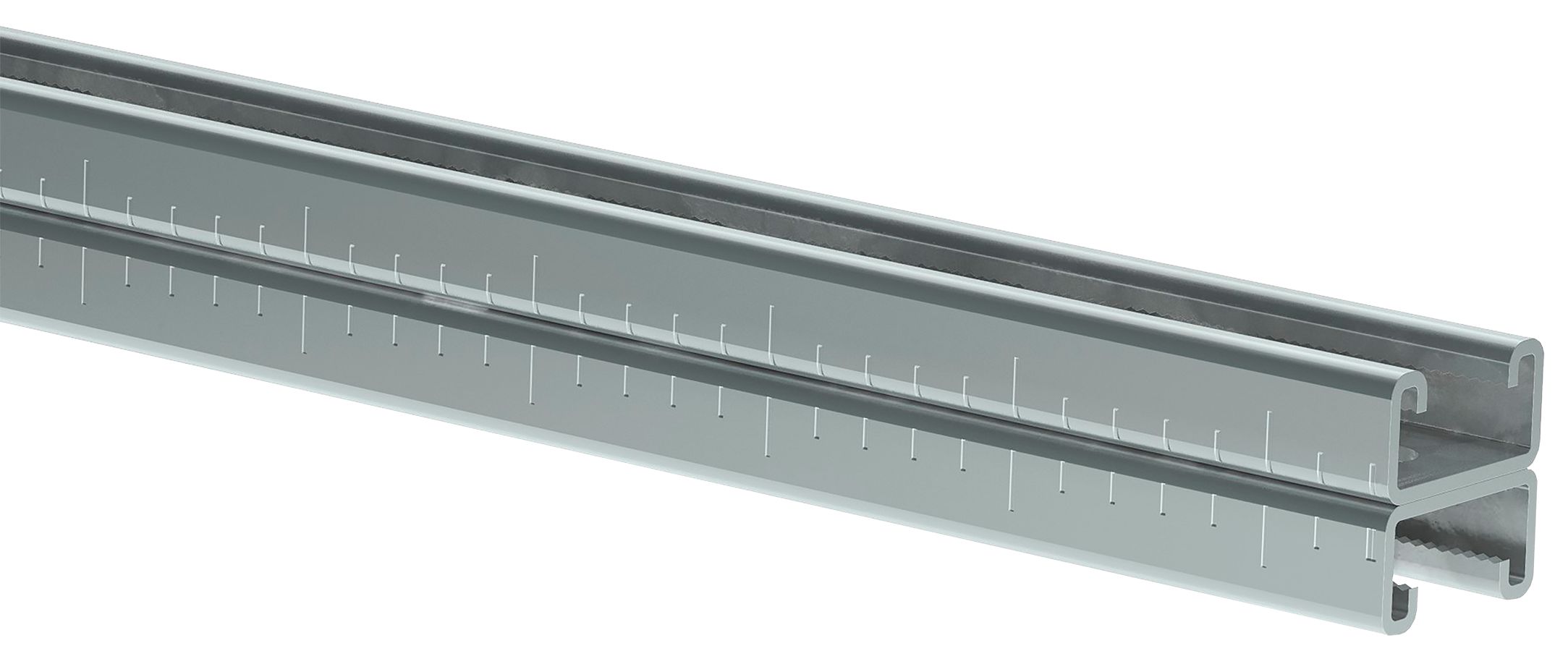 STRUT-профиль перфорированный двойной 41х21х2400-2,5 EZ IEK CLM50D-PSD-41-21-24-3